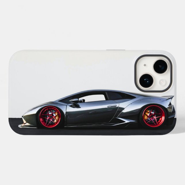 Super-Sportwagen auf iPhone14 Case-Mate Abdeckung iPhone Hülle (Rückseite (Horizontal))