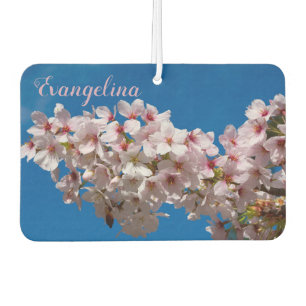 Super Spring Cherry blüht Sakura Individuelle Name Autolufterfrischer
