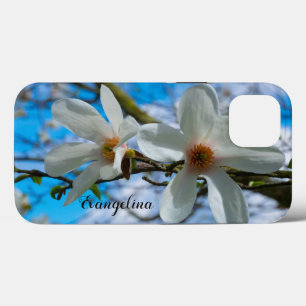 Super Spring Magnolia Blossom Individuelle Name Case-Mate iPhone Hülle