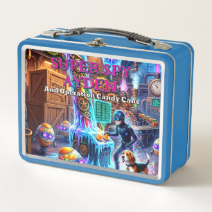 Super Spy Ayden Eigenes Design Lunchbox