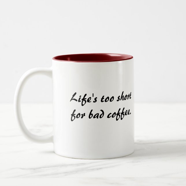 Super Spy Brew Coffee Tasse (Links)