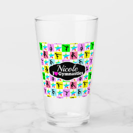 SUPER STAR GYMNAST GIRL DESIGN GLAS