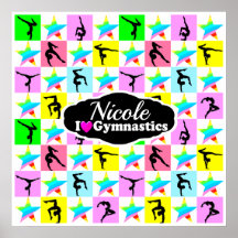 SUPER STAR GYMNAST GIRL DESIGN