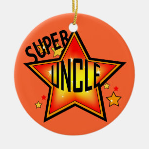 Super Star Onkel Weihnachtsschmuck