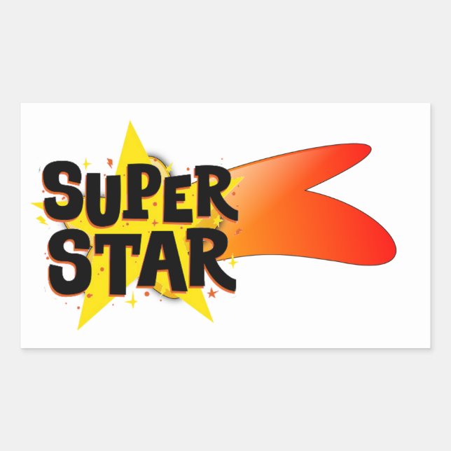 Super Star School Sticker (Vorderseite)