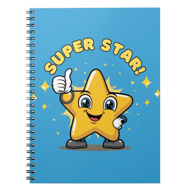 Super Star!, , Stern Notizblock (Vorderseite)