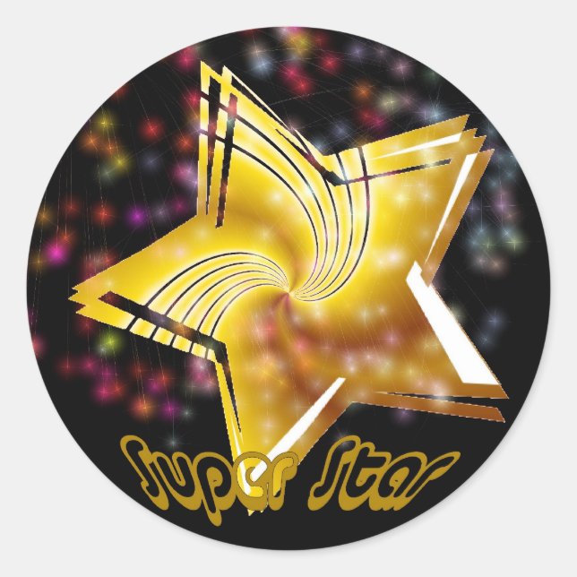 Super Star Sticker (Vorderseite)