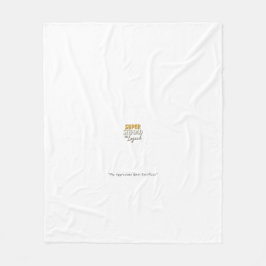Super Step Dad the Legend Blanket – Cozy Gift Fleecedecke