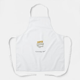 Super Step Dad the Legend Schürze – BBQ-Geschenk