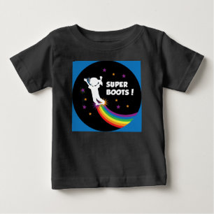 Super-Stiefel Klumpfuß-Bewusstsein Kleinkind T-Shi Baby T-shirt