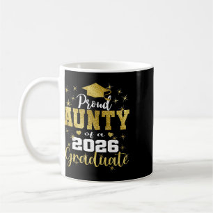 Super stolze Tante des Senior-Absolventen von 2026 Kaffeetasse