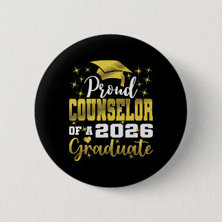 Super stolzer Berater des Abschlussjahrgangs 2026 Button