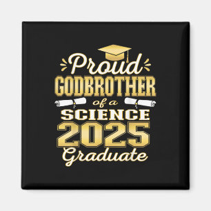 Super stolzer Gottbruder des Wissenschaftsabsolven Magnet