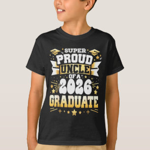 Super stolzer Onkel eines Absolventen der Klasse 2 T-Shirt