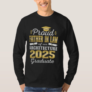 Super stolzer Schwiegervater 2025 Architektur Abso T-Shirt