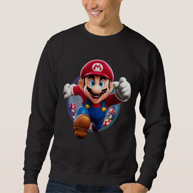 Super Style: Mario Bros and Friends Sweatshirt (Vorderseite)