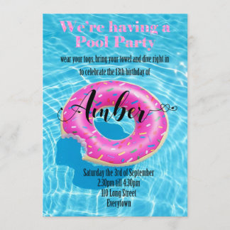 Super süße kundengerechte Geburtstags-Einladung Einladung