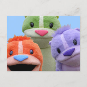 Super Süße Tier Postkarte