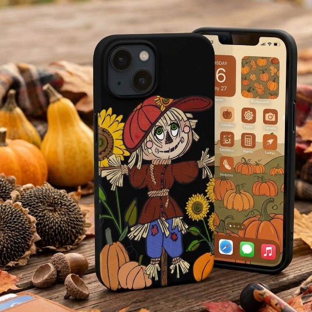 Super süße Vogelscheuche Case-Mate iPhone Hülle (Von Creator hochgeladen)