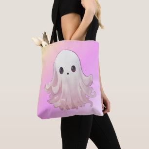 Super süßer rosa Halloween-Geist