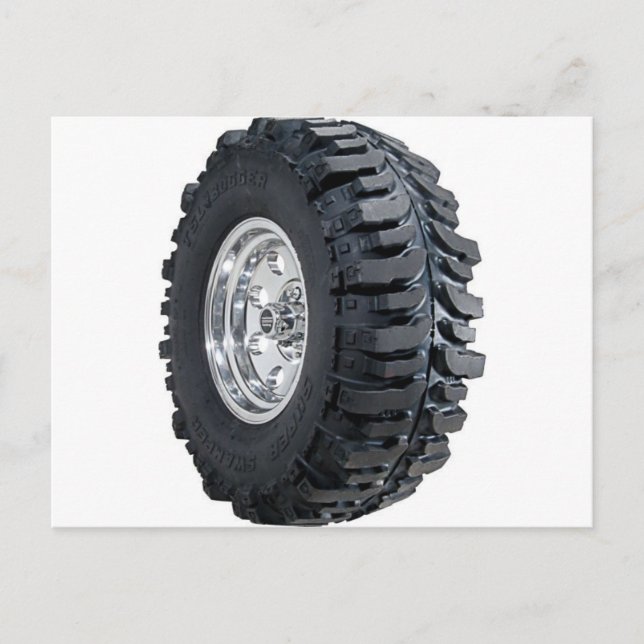 Super Swamper Bogger Postkarte (Vorderseite)