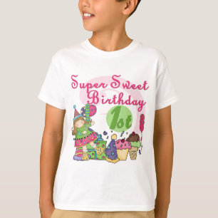 Super Sweet 1. Geburtstag T - Shirt und Geschenke
