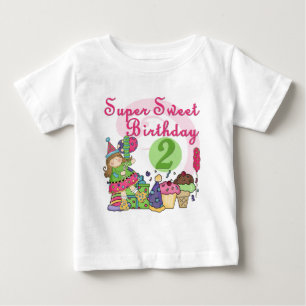 Super Sweet 2. Geburtstag T - Shirt und Geschenke