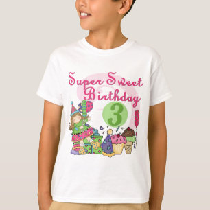 Super Sweet 3. Geburtstagsgeschenke und Geschenke T-Shirt