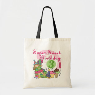 Super Sweet 3. Geburtstagsgeschenke und Geschenke Tragetasche