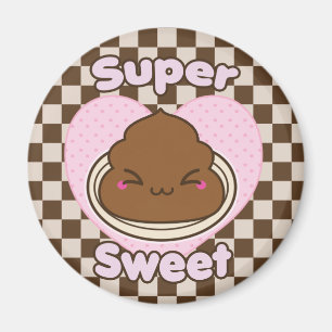 Super Sweet Milk Chocolate Poo Magnet