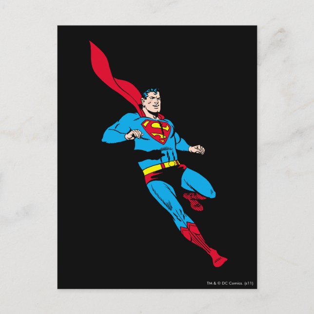 Super Swoosh Postkarte (Vorderseite)