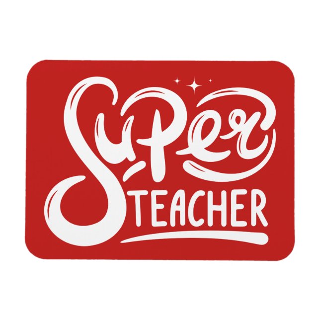 Super Teacher Magnet (Horizontal)