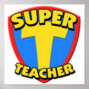 Super Teacher Poster