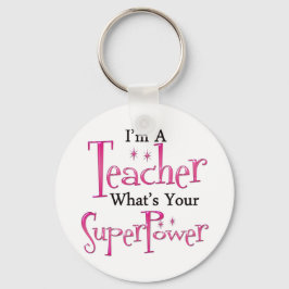 Super Teacher Schlüsselanhänger