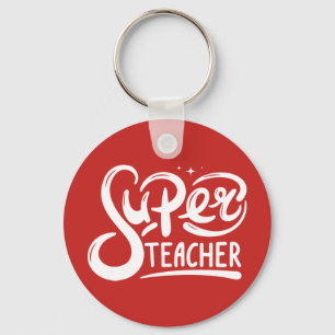 Super Teacher Schlüsselanhänger