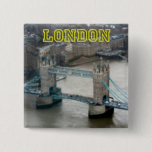 Super! Tower Bridge London Button