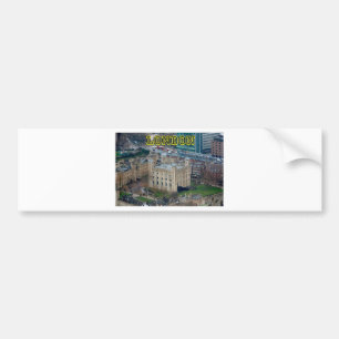 Super! Tower of London England Autoaufkleber