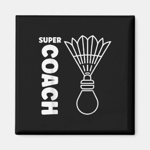 Super Trainer Badminton Sport Einfacher Badminton  Magnet
