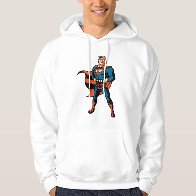 Super Trump Hoodie (Vorderseite)