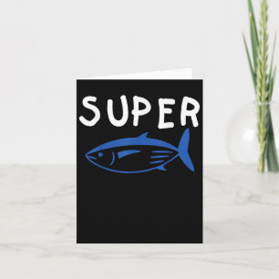 Super Tuna Fisch Armee Lustige Kpop Musik Geschenk Karte