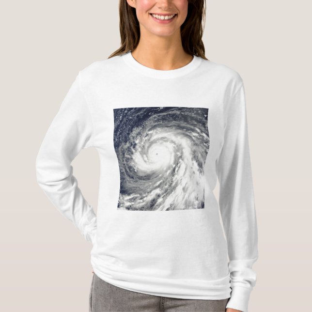 Super Typhoon Choi-wan über den Mariana Islands T-Shirt (Vorderseite)