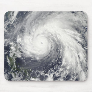 Super Typhoon Megi Mousepad
