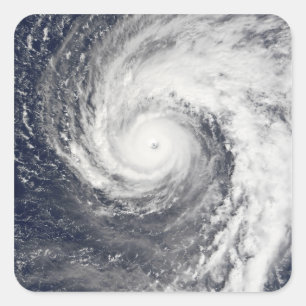 Super Typhoon Podul Quadratischer Aufkleber