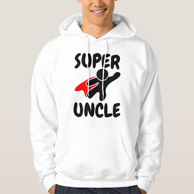 SUPER UNCLE T - Shirt, Funny T - Shirt und hoodie (Vorderseite)