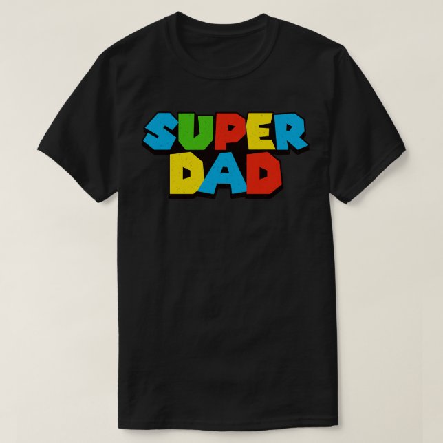 Super Vater 2 T-Shirt (Design vorne)