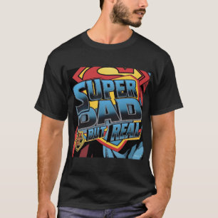 Super-Vater, aber echter Vater T-Shirt