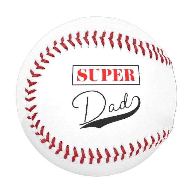Super Vater Baseball (Vorderseite Links)