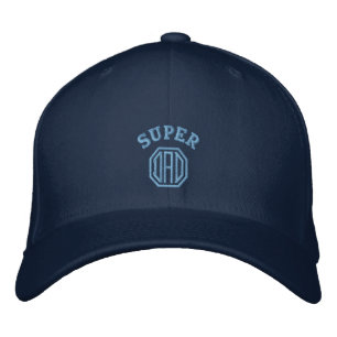 Super-Vater bestickt Bestickte Baseballkappe