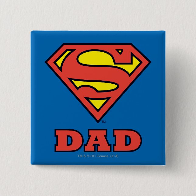 Super Vater Button (Vorderseite)