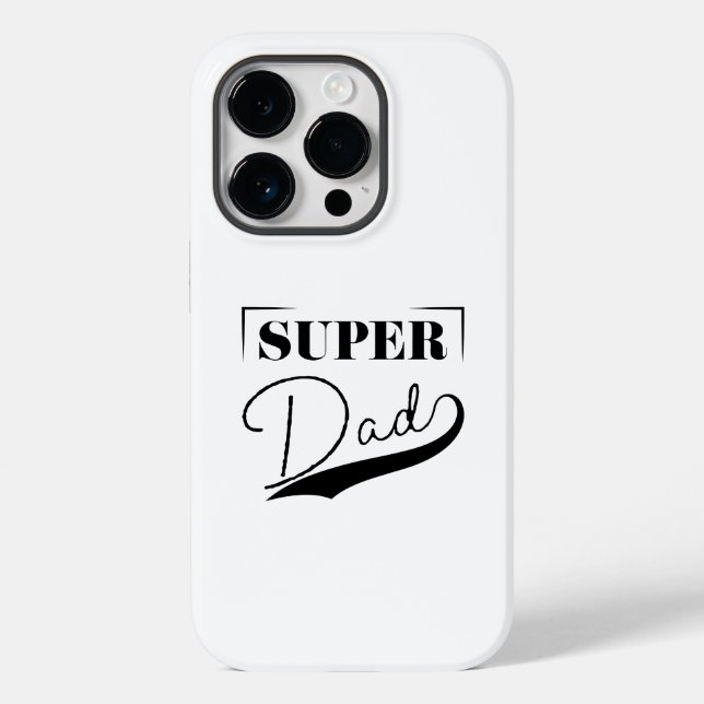 Super Vater Case-Mate iPhone Hülle (Rückseite)
